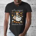 Silly Goose Teachers Club Cozy Fall Teacher Men's V-Neck T-Shirt, funny design Silly Goose Teachers Club Cozy Fall Teacher Men's V-Neck T-Shirt, funny design