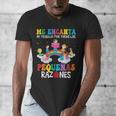 Spanish Teacher Bilingual Teacher Maestra Maestras Men's V-Neck T-Shirt, funny design