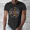 Special Education Teacher Autism Awareness For Men Women Men's V-Neck T-Shirt, funny design