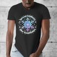 Spread Kindness Like Snowflakes Christmas Teacher Unity Day Men's V-Neck T-Shirt, funny design