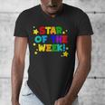 Star Of The Week Cheerful Recognition Student Teachers Class Men Women Kids Men's V-Neck T-Shirt, funny design Star Of The Week Cheerful Recognition Student Teachers Class Men Women Kids Men's V-Neck T-Shirt, funny design