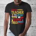 Super Teacher By Day Super Tired By Night Superhero Teacher Men's V-Neck T-Shirt, Super Teacher Gifts, funny design Super Teacher By Day Super Tired By Night Superhero Teacher Men's V-Neck T-Shirt, Super Teacher Gifts, funny design