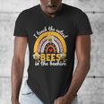 I Teach The Cutest Bees In The Beehive Teachers Day Men's V-Neck T-Shirt, funny design I Teach The Cutest Bees In The Beehive Teachers Day Men's V-Neck T-Shirt, funny design
