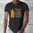 I Teach The Cutest Pumpkins Halloween Shirt For Teachers Men's V-Neck T-Shirt, funny design I Teach The Cutest Pumpkins Halloween Shirt For Teachers Men's V-Neck T-Shirt, funny design