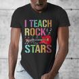 I Teach Rockstars Band Vibes Teacher Rocks My Music Teaching Men's V-Neck T-Shirt, funny design I Teach Rockstars Band Vibes Teacher Rocks My Music Teaching Men's V-Neck T-Shirt, funny design
