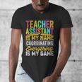 Teacher Assistant Is My Name Coordinating Teacher Aide For Men Women Men's V-Neck T-Shirt, funny design Teacher Assistant Is My Name Coordinating Teacher Aide For Men Women Men's V-Neck T-Shirt, funny design