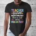 Teacher Besties Matching Teacher Besties Men's V-Neck T-Shirt, funny design Teacher Besties Matching Teacher Besties Men's V-Neck T-Shirt, funny design