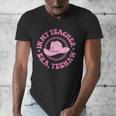 In My Teacher Era Yeehaw Pink Teacher Western Cowgirl Men's V-Neck T-Shirt, funny design In My Teacher Era Yeehaw Pink Teacher Western Cowgirl Men's V-Neck T-Shirt, funny design