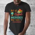 Teacher Not All Superheroes Wear Capes Teacher Squad Men's V-Neck T-Shirt, funny design Teacher Not All Superheroes Wear Capes Teacher Squad Men's V-Neck T-Shirt, funny design