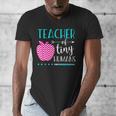Teacher Of Tiny Humans Preschool Pre K Kindergarten Teacher Men's V-Neck T-Shirt, funny design Teacher Of Tiny Humans Preschool Pre K Kindergarten Teacher Men's V-Neck T-Shirt, funny design