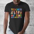 Teacher Of Tiny Superheroes Teach 100th Day Of School Men's V-Neck T-Shirt, funny design Teacher Of Tiny Superheroes Teach 100th Day Of School Men's V-Neck T-Shirt, funny design