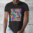 Teacher Of The Visually Impaired Blindness Awareness Men's V-Neck T-Shirt, funny design