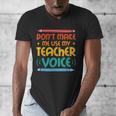 Teacher Voice Teacherlife Primary School Teacher Men's V-Neck T-Shirt, funny design Teacher Voice Teacherlife Primary School Teacher Men's V-Neck T-Shirt, funny design