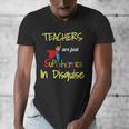 Teachers Are Superheroes First Day School T-Shirt Men's V-Neck T-Shirt, funny design Teachers Are Superheroes First Day School T-Shirt Men's V-Neck T-Shirt, funny design