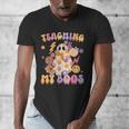 Teaching My Boos Ghost Halloween Costumes Teacher Men Women Men's V-Neck T-Shirt, funny design Teaching My Boos Ghost Halloween Costumes Teacher Men Women Men's V-Neck T-Shirt, funny design
