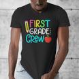Team 1st Grade Crew Back To School 1st Grade Teacher Kids Men's V-Neck T-Shirt, funny design