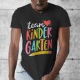 Team Kindergarten Teacher Student Back To School Men's V-Neck T-Shirt, funny design Team Kindergarten Teacher Student Back To School Men's V-Neck T-Shirt, funny design