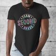 Team Second Grade Teacher Student Back To School 2nd Grade Men's V-Neck T-Shirt, 2nd Grade Teacher Gifts, funny design