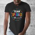 TEAM Specials Teacher TRIBE Squad Back To Primary School Men's V-Neck T-Shirt, funny design TEAM Specials Teacher TRIBE Squad Back To Primary School Men's V-Neck T-Shirt, funny design