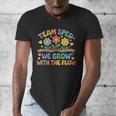 Team SPED We Grow With The Flow Special Ed Teacher Men's V-Neck T-Shirt, funny design Team SPED We Grow With The Flow Special Ed Teacher Men's V-Neck T-Shirt, funny design