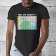 Tell Me About It Speech Language Pathology AAC Sped Teacher Men's V-Neck T-Shirt, funny design