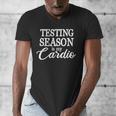 Testing Season Is My Cardio Teacher Test Day Men's V-Neck T-Shirt, funny design