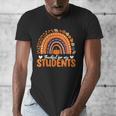Thankful For My Students Teacher Thanksgiving School Fall Men's V-Neck T-Shirt, funny design Thankful For My Students Teacher Thanksgiving School Fall Men's V-Neck T-Shirt, funny design