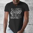 That's a Sharp Not a Hashtag Music Teacher Musicians Men's V-Neck T-Shirt, funny design