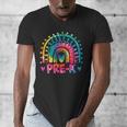 Tie Dye Prek Teacher Rainbow Preschool Back To School Girl Men's V-Neck T-Shirt, funny design