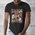 Tis The Season For Inclusion Christmas Sped Teacher Men's V-Neck T-Shirt, funny design Tis The Season For Inclusion Christmas Sped Teacher Men's V-Neck T-Shirt, funny design