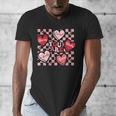 Valentine You Are Loved Worthy Enough Candy Heart Teacher For Men Women Girls Kids Men's V-Neck T-Shirt, funny design