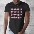 Valentines Day Order Of Operations Valentines Math Teacher Men's V-Neck T-Shirt, funny design Valentines Day Order Of Operations Valentines Math Teacher Men's V-Neck T-Shirt, funny design