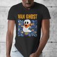 Van Ghost Art Teacher Halloween Van Gogh Starry Night Men's V-Neck T-Shirt, funny design Van Ghost Art Teacher Halloween Van Gogh Starry Night Men's V-Neck T-Shirt, funny design
