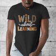 Wild About Learning Back To School First Day Teacher Student Men's V-Neck T-Shirt, funny design Wild About Learning Back To School First Day Teacher Student Men's V-Neck T-Shirt, funny design