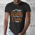 Will Trade Students For Candy Halloween Costume Teacher Men's V-Neck T-Shirt, funny design Will Trade Students For Candy Halloween Costume Teacher Men's V-Neck T-Shirt, funny design