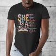 Women Bible Verse Christian Teacher God Says Back To School Men's V-Neck T-Shirt, funny design
