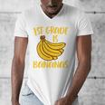 1st Grade Is Bananas Teacher Teaching Back To School Men's V-Neck T-Shirt, funny design 1st Grade Is Bananas Teacher Teaching Back To School Men's V-Neck T-Shirt, funny design