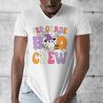 3rd Grade Boo Crew Spooky Third Grade Halloween Teacher Men's V-Neck T-Shirt, funny design