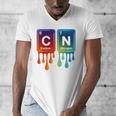 6 7 Science Chemistry Teacher Periodic Table Meme Tee Men's V-Neck T-Shirt, Science Teacher Gifts, funny design
