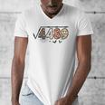6 7 Square Root Of 4489 Slang Math Teacher Halloween Men's V-Neck T-Shirt, funny design