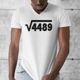 67 Meme Square Root 4489 Six Seven Slang Math Teacher Men's V-Neck T-Shirt, funny design
