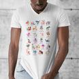 American Sign Language For Teachers ASL Alphabet Men's V-Neck T-Shirt, funny design
