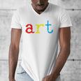Art Teacher Artists Men's V-Neck T-Shirt, funny design Art Teacher Artists Men's V-Neck T-Shirt, funny design