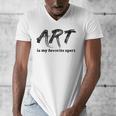 Art Teacher Men's V-Neck T-Shirt, funny design Art Teacher Men's V-Neck T-Shirt, funny design