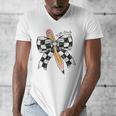 Back To School Hello Fifth Grade Teacher Coquette Pencil Bow Men's V-Neck T-Shirt, funny design Back To School Hello Fifth Grade Teacher Coquette Pencil Bow Men's V-Neck T-Shirt, funny design