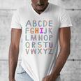 Back To School Kindergarten Alphabet ABC Teacher Women Kids Men's V-Neck T-Shirt, funny design Back To School Kindergarten Alphabet ABC Teacher Women Kids Men's V-Neck T-Shirt, funny design