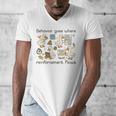Behavior Analyst Silly Goose RBT ABA Therapy Sped Teacher Men's V-Neck T-Shirt, funny design Behavior Analyst Silly Goose RBT ABA Therapy Sped Teacher Men's V-Neck T-Shirt, funny design