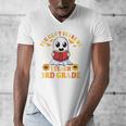 You Cant Scare Me I Teach 3rd Grade Teacher Halloween Men's V-Neck T-Shirt, funny design