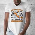 You Can't Scare Me I Teach Kindergarten Teacher Halloween Men's V-Neck T-Shirt, funny design You Can't Scare Me I Teach Kindergarten Teacher Halloween Men's V-Neck T-Shirt, funny design