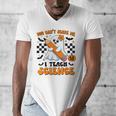 You Can't Scare Me I Teach Science Retro Teacher Halloween Men's V-Neck T-Shirt, Science Teacher Gifts, funny design You Can't Scare Me I Teach Science Retro Teacher Halloween Men's V-Neck T-Shirt, Science Teacher Gifts, funny design
